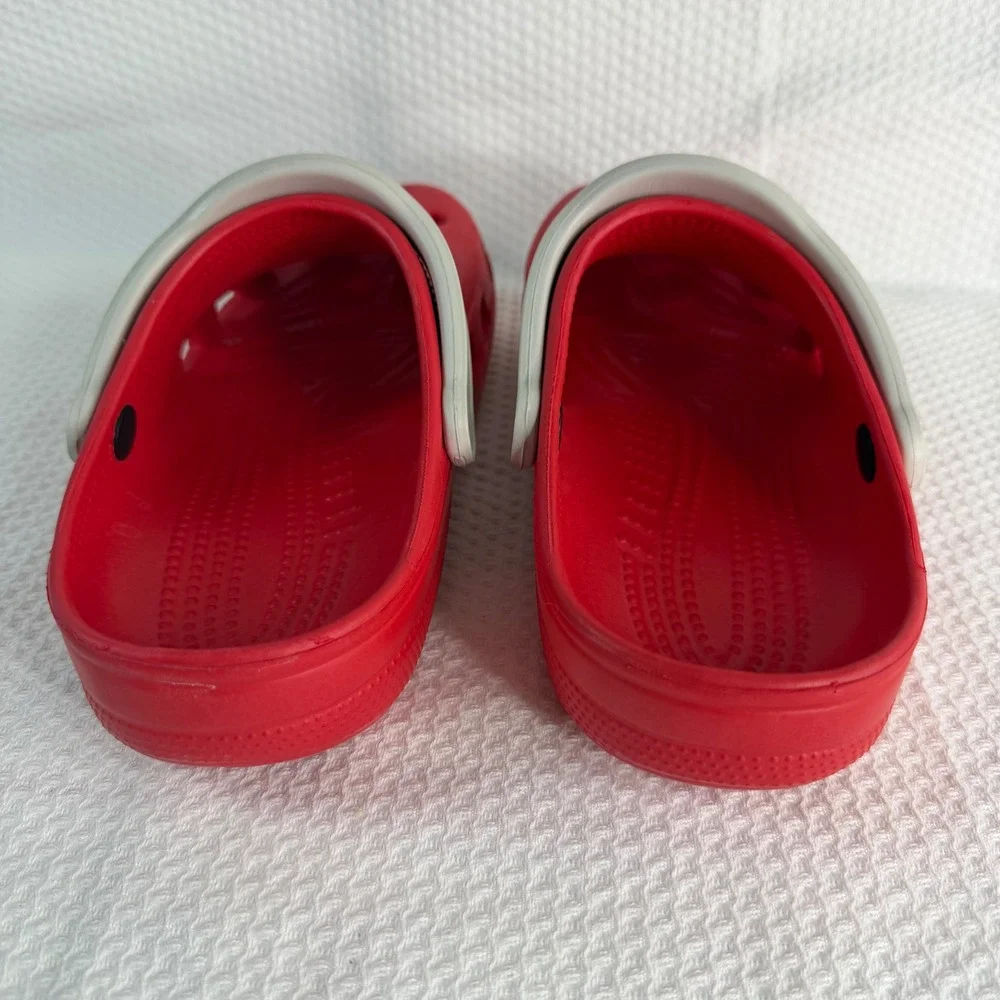 Crocs Nebraska Cornhuskers Red Classic Clogs Mens 8-9 Womens 10-11 NCAA Football